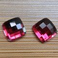 Square Flat Bottom Glass Beads for Jewelry